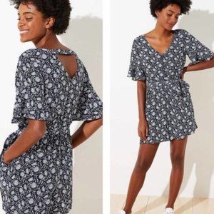 DAISY BAR BACK FLUTTER ROMPER